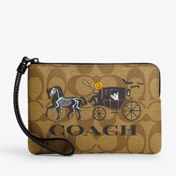 Coach Bags Coach Halloween Corner Zip Wristlet Poshmark